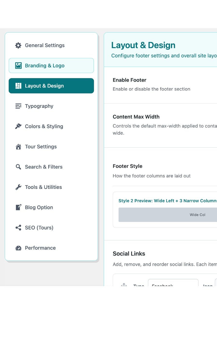 Mountain ridge for WordPress and Elementor stack